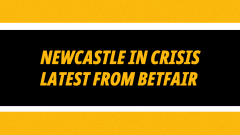 Image for Next Newcastle Manager Latest Betfair Prices